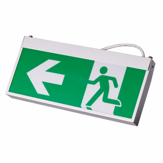 Ceiling Suspended Double Side Rechargeable LED Emergency Exit Sign