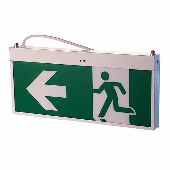 Ceiling Suspended Double Side Rechargeable LED Emergency Exit Sign