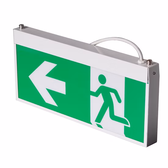 Ceiling Suspended Double Side Rechargeable LED Emergency Exit Sign