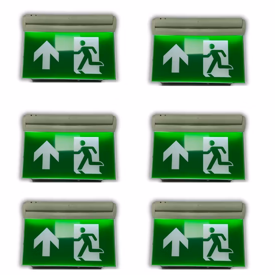 Emergency LED Light Exit Sign for Public Place