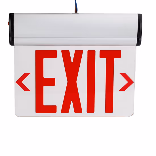 Building Ceiling Acrylic Aluminum LED Exit Sign