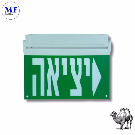 Emergency LED Light Exit Sign for Public Place